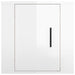 Dulapuri TV montate perete 2 buc. alb extralucios 40x34,5x40 cm - WALTI WALTI