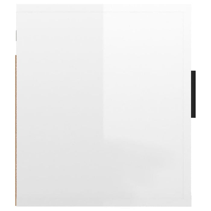 Dulapuri TV montate perete 2 buc. alb extralucios 40x34,5x40 cm - WALTI WALTI
