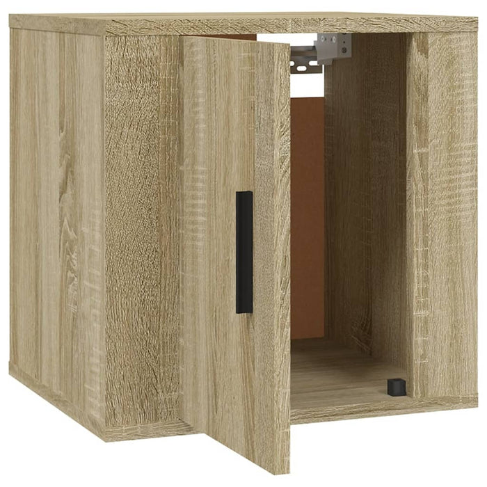 Dulap TV montat pe perete, stejar sonoma, 40x34,5x40 cm - WALTI WALTI