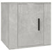 Dulap TV montat pe perete, gri beton, 40x34,5x40 cm - WALTI WALTI