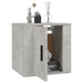 Dulap TV montat pe perete, gri beton, 40x34,5x40 cm - WALTI WALTI