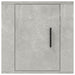 Dulap TV montat pe perete, gri beton, 40x34,5x40 cm - WALTI WALTI