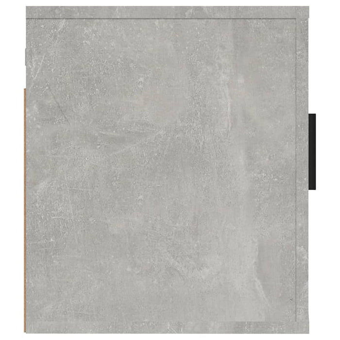 Dulap TV montat pe perete, gri beton, 40x34,5x40 cm - WALTI WALTI