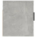 Dulap TV montat pe perete, gri beton, 40x34,5x40 cm - WALTI WALTI