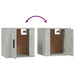 Dulap TV montat pe perete, gri beton, 40x34,5x40 cm - WALTI WALTI