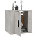 Dulapuri TV montate pe perete, 2 buc., gri beton, 40x34,5x40 cm - WALTI WALTI