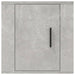 Dulapuri TV montate pe perete, 2 buc., gri beton, 40x34,5x40 cm - WALTI WALTI