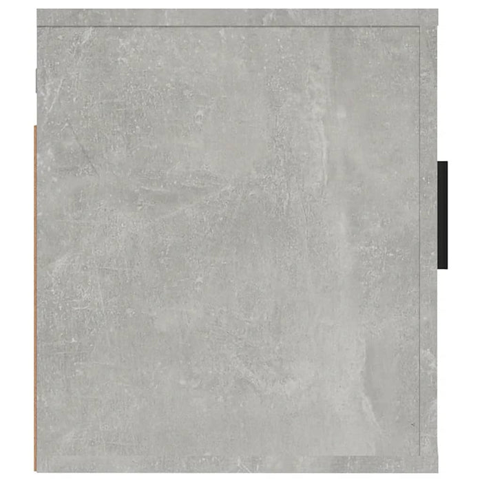 Dulapuri TV montate pe perete, 2 buc., gri beton, 40x34,5x40 cm - WALTI WALTI