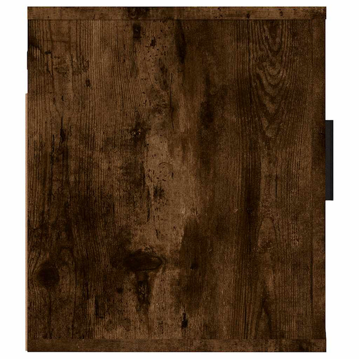 Dulap TV montat pe perete, stejar fumuriu, 40x34,5x40 cm - WALTI WALTI