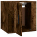 Dulap TV montat pe perete, stejar fumuriu, 40x34,5x40 cm - WALTI WALTI