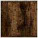 Dulapuri TV montate pe perete 2 buc stejar fumuriu 40x34,5x40cm - WALTI WALTI