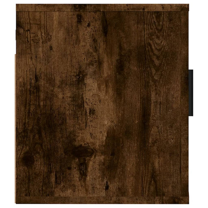 Dulapuri TV montate pe perete 2 buc stejar fumuriu 40x34,5x40cm - WALTI WALTI