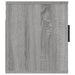 Dulap TV montat pe perete, gri sonoma, 40x34,5x40 cm - WALTI WALTI