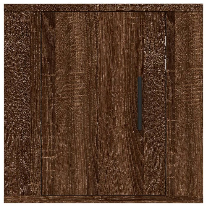 Dulap TV montat pe perete, stejar maro, 40x34,5x40 cm - WALTI WALTI