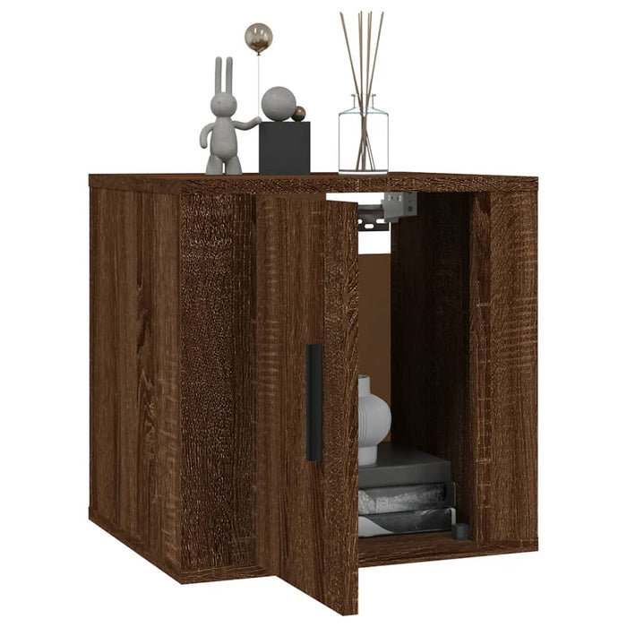 Dulapuri TV montate pe perete 2 buc. stejar maro 40x34,5x40 cm - WALTI WALTI
