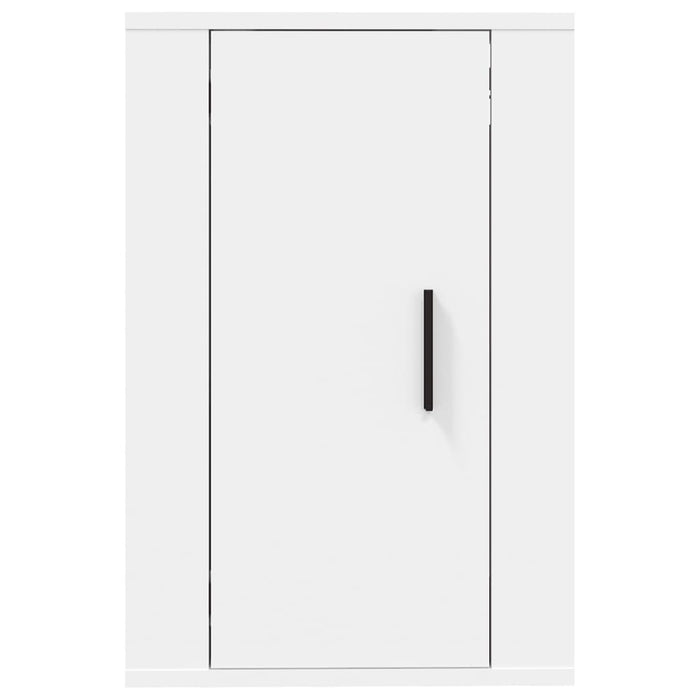 Dulapuri TV montate pe perete, 2 buc., alb, 40x34,5x60 cm - WALTI WALTI