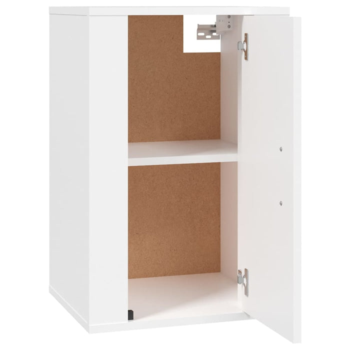 Dulapuri TV montate pe perete, 2 buc., alb, 40x34,5x60 cm - WALTI WALTI
