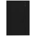 Dulap TV montat pe perete, negru, 40x34,5x60 cm - WALTI WALTI