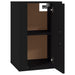 Dulap TV montat pe perete, negru, 40x34,5x60 cm - WALTI WALTI