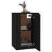 Dulapuri TV montate pe perete, 2 buc., negru, 40x34,5x60 cm - WALTI WALTI