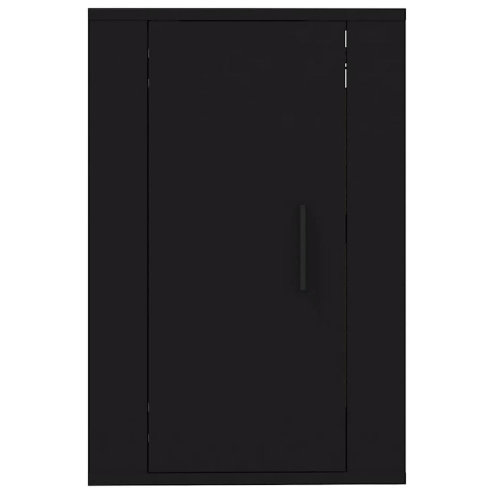 Dulapuri TV montate pe perete, 2 buc., negru, 40x34,5x60 cm - WALTI WALTI