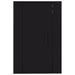 Dulapuri TV montate pe perete, 2 buc., negru, 40x34,5x60 cm - WALTI WALTI