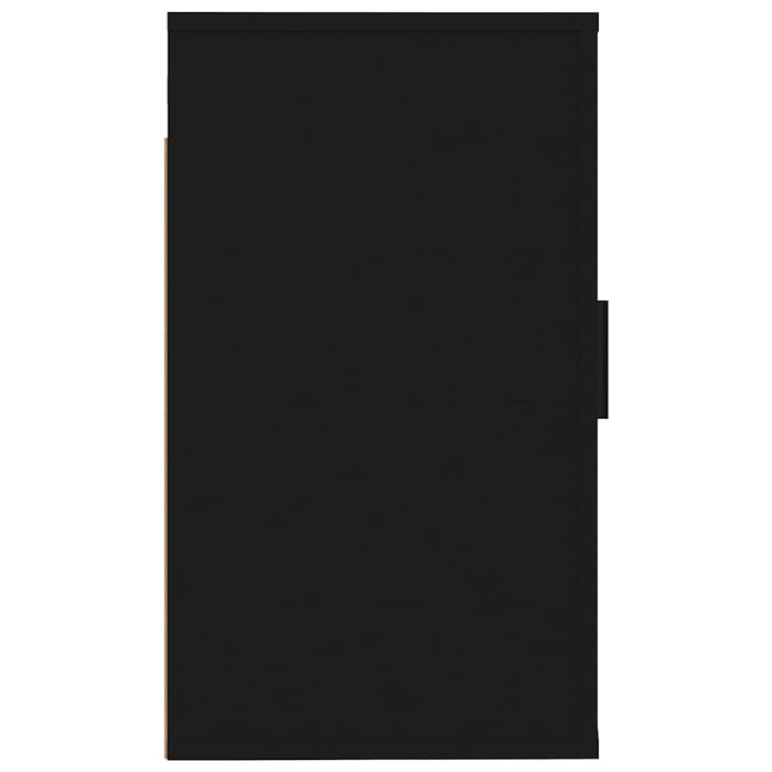 Dulapuri TV montate pe perete, 2 buc., negru, 40x34,5x60 cm - WALTI WALTI
