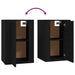 Dulapuri TV montate pe perete, 2 buc., negru, 40x34,5x60 cm - WALTI WALTI