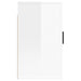 Dulapuri TV montaj perete 2 buc. alb extralucios 40x34,5x60 cm - WALTI WALTI