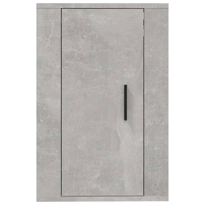 Dulap TV montat pe perete, gri beton, 40x34,5x60 cm - WALTI WALTI