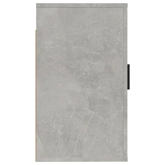 Dulap TV montat pe perete, gri beton, 40x34,5x60 cm - WALTI WALTI