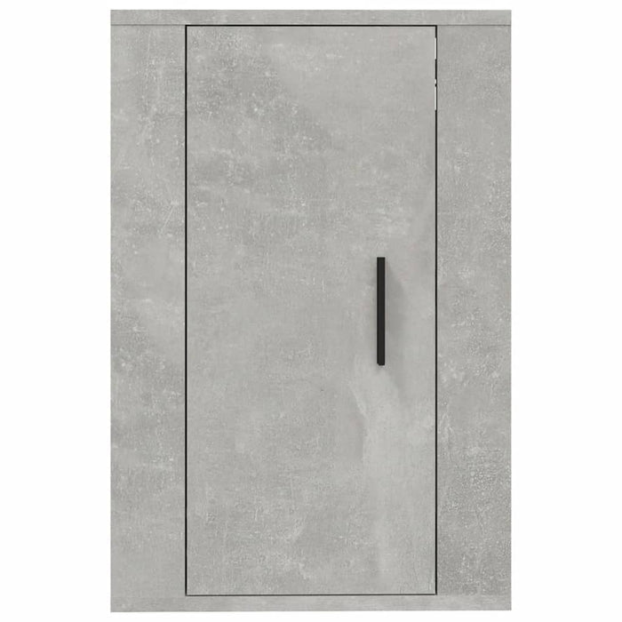 Dulapuri TV montate pe perete, 2 buc., gri beton, 40x34,5x60 cm - WALTI WALTI