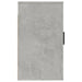 Dulapuri TV montate pe perete, 2 buc., gri beton, 40x34,5x60 cm - WALTI WALTI
