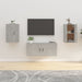 Dulapuri TV montate pe perete, 2 buc., gri beton, 40x34,5x60 cm - WALTI WALTI