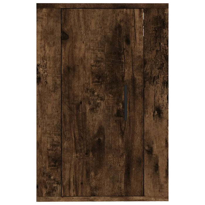 Dulap TV montat pe perete, stejar fumuriu, 40x34,5x60 cm - WALTI WALTI