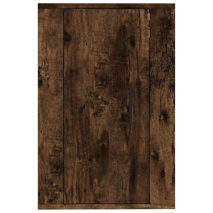 Dulapuri TV montaj pe perete 2 buc stejar fumuriu 40x34,5x60 cm - WALTI WALTI
