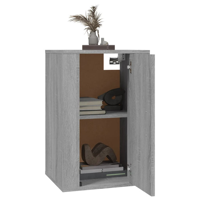 Dulapuri TV montate pe perete 2 buc. gri sonoma 40x34,5x60 cm - WALTI WALTI