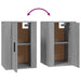 Dulapuri TV montate pe perete 2 buc. gri sonoma 40x34,5x60 cm - WALTI WALTI