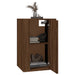 Dulap TV montat pe perete, stejar maro, 40x34,5x60 cm - WALTI WALTI