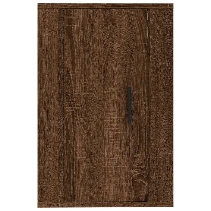 Dulap TV montat pe perete, stejar maro, 40x34,5x60 cm - WALTI WALTI