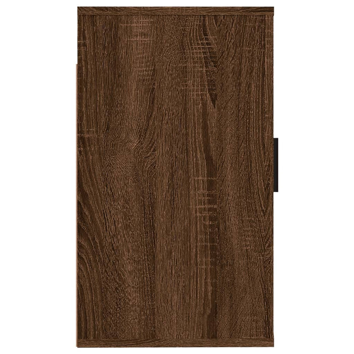 Dulap TV montat pe perete, stejar maro, 40x34,5x60 cm - WALTI WALTI