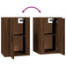 Dulap TV montat pe perete, stejar maro, 40x34,5x60 cm - WALTI WALTI