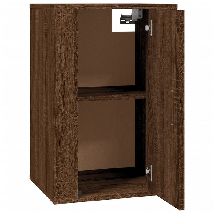 Dulapuri TV montate pe perete 2 buc. stejar maro 40x34,5x60 cm - WALTI WALTI
