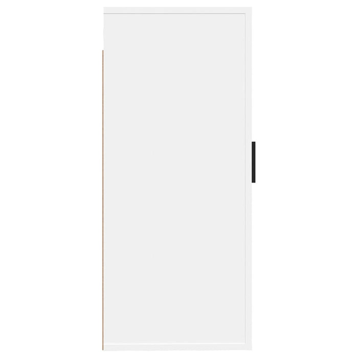 Dulap TV montat pe perete, alb, 40x34,5x80 cm - WALTI WALTI