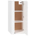 Dulap TV montat pe perete, alb, 40x34,5x80 cm - WALTI WALTI