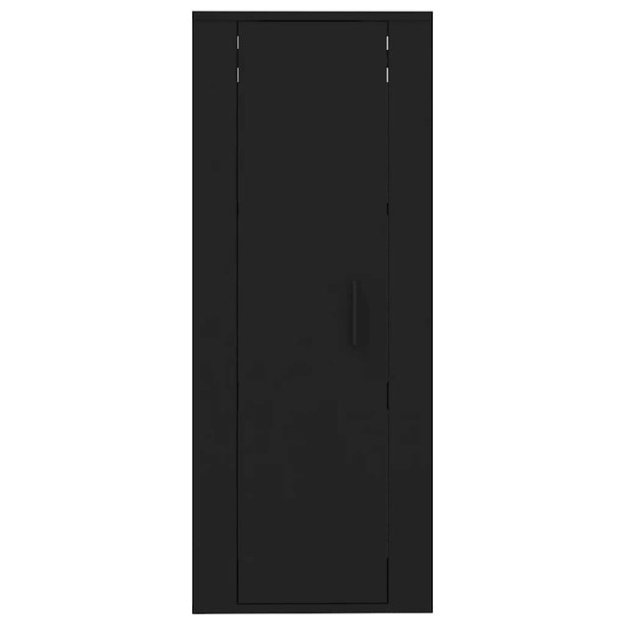 Dulap TV montat pe perete, negru, 40x34,5x100 cm - WALTI WALTI