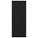 Dulap TV montat pe perete, negru, 40x34,5x100 cm - WALTI WALTI