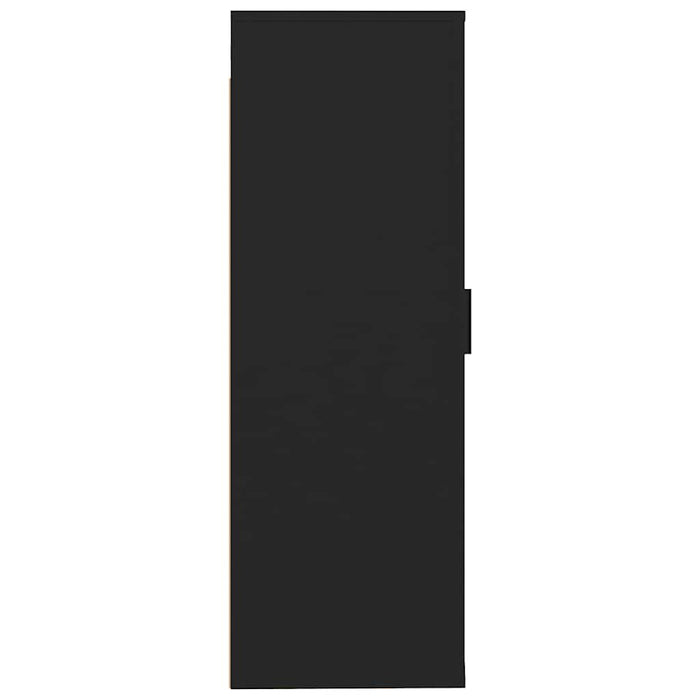 Dulap TV montat pe perete, negru, 40x34,5x100 cm - WALTI WALTI