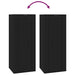 Dulap TV montat pe perete, negru, 40x34,5x100 cm - WALTI WALTI