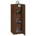 Dulap TV montat pe perete, stejar maro, 40x34,5x100 cm - WALTI WALTI